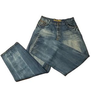 Noiz Premium Denim Men’s Jeans Distressed Relaxed Fit